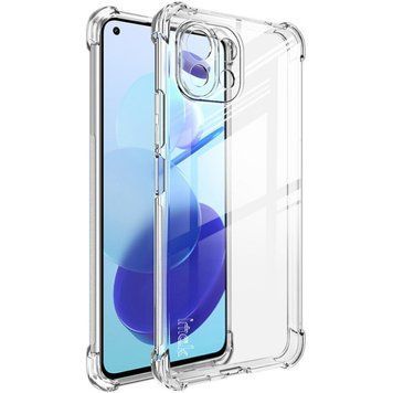 Чохол для Xiaomi 11 Lite 5G NE з бронь кутами кути вище екрана протиударний на Сяомі 11 Лайт 5Г НЕ прозорий 0000366 фото