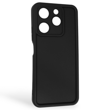 Чехол силиконовый Soft Touch для TECNO Spark 10 Pro (KI7) черный (Полная защита камеры) 0044300 фото
