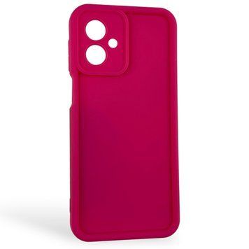 Чехол силиконовый Soft Touch для Motorola G54 Power малиновый (Полная защита камеры) 0054422 фото