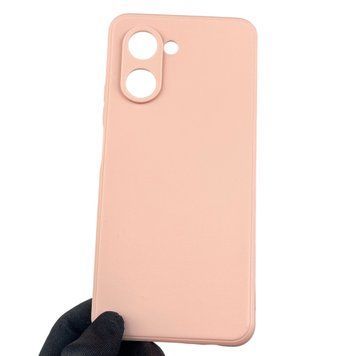 Чохол для OPPO A17 з квадратними гранями із захистом камери на оппо а17 пудровий 0012497 фото