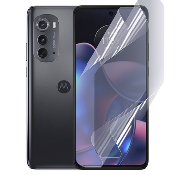 Плёнка гидрогелевая для Motorola Moto Edge 5G МАТОВАЯ противоударная на моторола эдж 5г прозрачная 0033666 фото