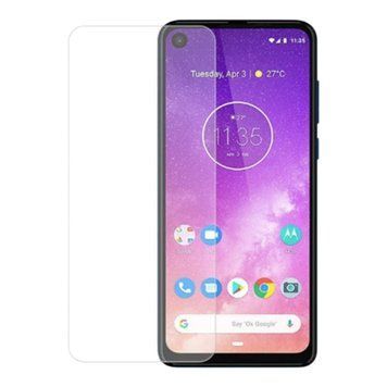 Антишпигун приватна плівка гідрогелева для Motorola One Vision на моторола ван віжн прозора 0030060 фото