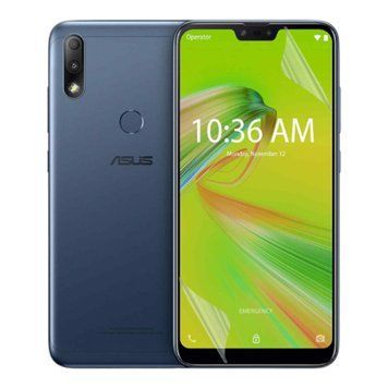 Плёнка гидрогелевая для Asus ZenFone Max Plus (M2) глянцевая на асус зенфон макс плюс прозрачная 0008653 фото
