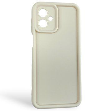 Чехол силиконовый Soft Touch для Motorola G14 молочный (Полная защита камеры) 0054370 фото