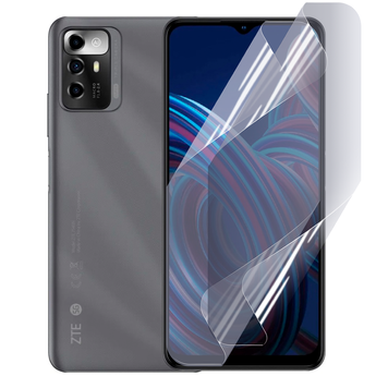 Плёнка гидрогелевая для ZTE Blade V40 Smart 5G МАТОВАЯ противоударная на зте блейд в40 смарт 5г прозрачная 0035457 фото