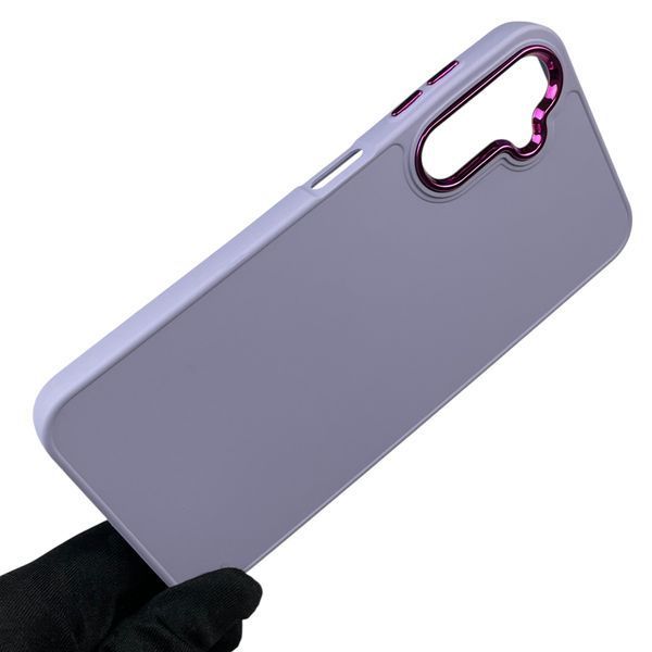 Чохол для Samsung Galaxy A14 4G (SM-A145F) із захистом на камері з мікрофіброю на самсунг а14 4г бузковий 0012166 фото