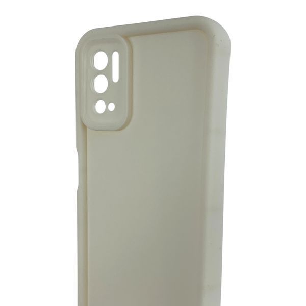 Чохол силіконовий Soft Touch для Xiaomi Poco M3 Pro 5G молочний (Повний захист камери) 0053838 фото