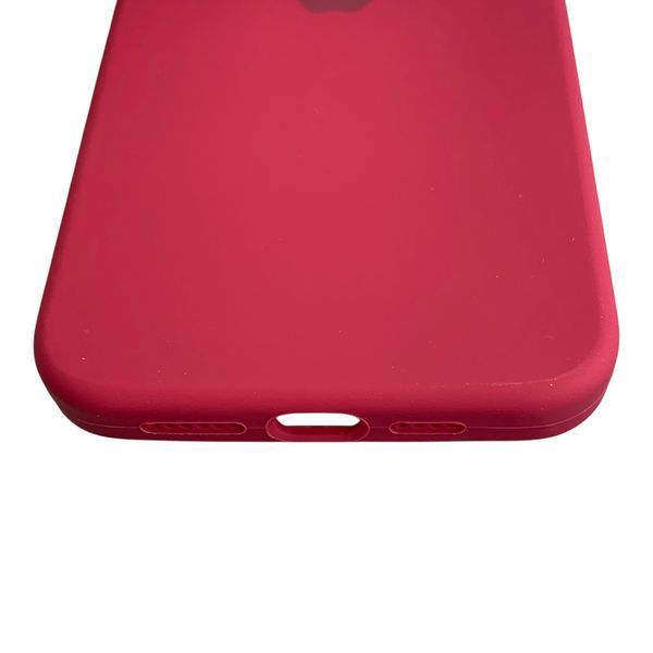 Чохол Silicone Case для Apple iPhone 15 Pro Max бордовий Plum (софт-тач, повний захист камери) 0073813 фото