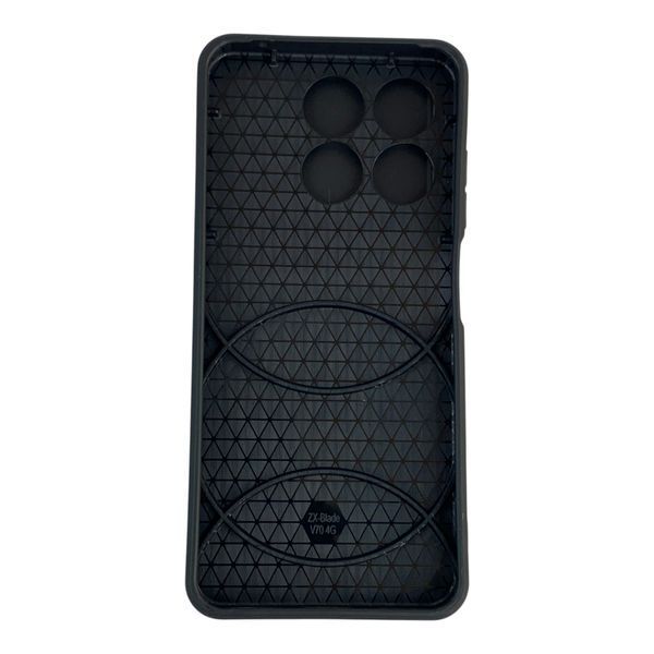 Чехол со шторкой камеры для ZTE Nubia V70 черный (кольцо-подставка, бронированный) 0059763 фото