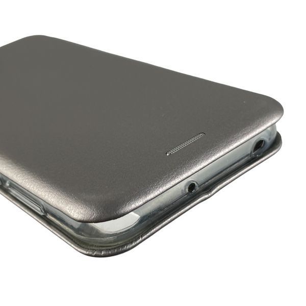 Чохол-книжка для Huawei Y5 2019 з підставкою на хуавей у5 2019 сіра 0008307 фото