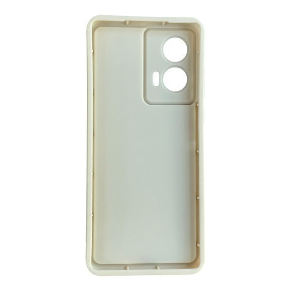 Чохол силіконовий Soft Touch з 3D принтом Великі бантики для Samsung Galaxy S21 5G (SM-G991U) молочний (Повний захист камери) 0069899 фото