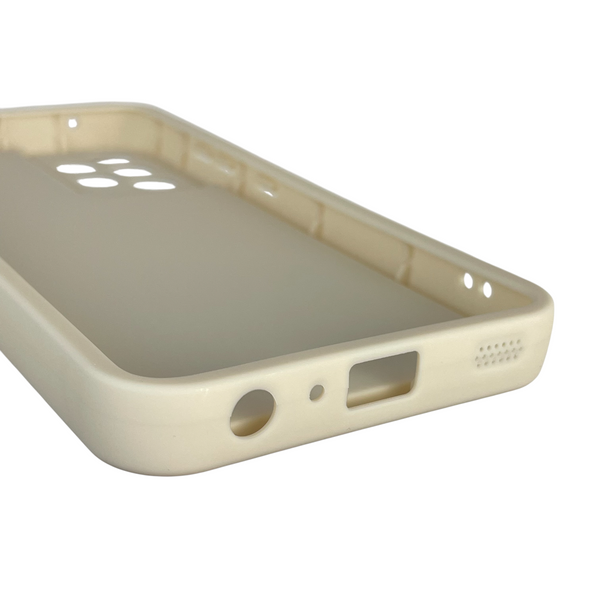 Чохол силіконовий Soft Touch з 3D принтом Майнкрафт для Samsung Galaxy A52 5G (SM-A526) молочний (Повний захист камери) 0041303 фото