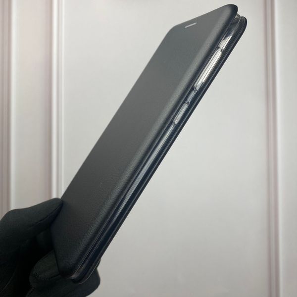 Чехол-книжка для Samsung Galaxy A30s SM-A307F с подставкой на самсунг а30с чёрная 0000519 фото