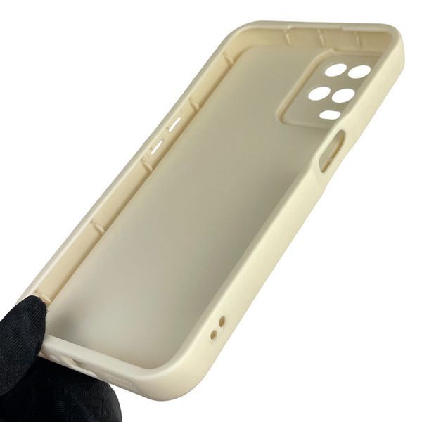 Чехол силиконовый оригинальный Soft Touch с 3D принтом мема сибу для Oppo A54 4G молочный (Полная защита камеры) 0047367 фото