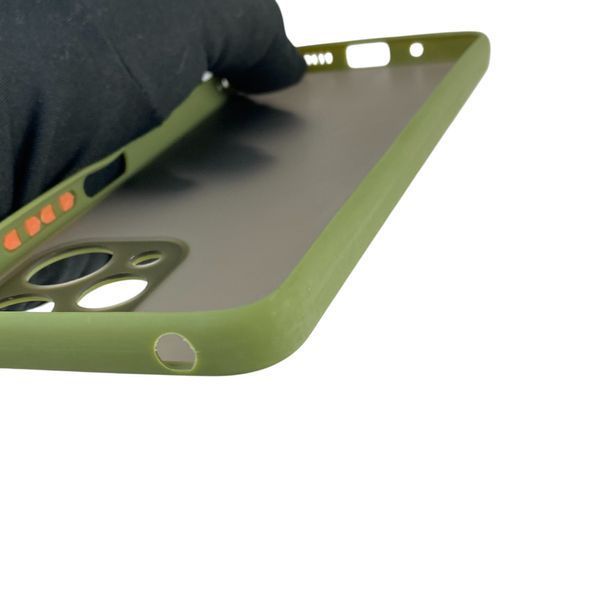Чехол для телефона Xiaomi Redmi 12 4G с высокими бортами с защитой камеры на сяоми редми 12 зеленый 0026203 фото