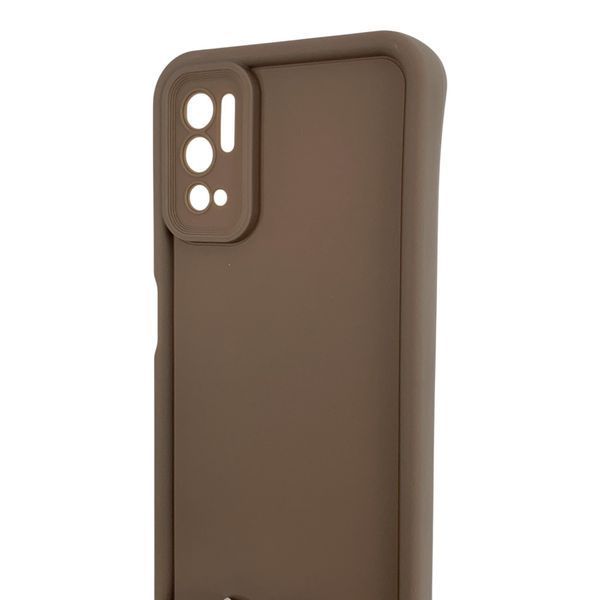 Чохол силіконовий Soft Touch для Xiaomi Poco M3 Pro 5G коричневий (Повний захист камери) 0053888 фото