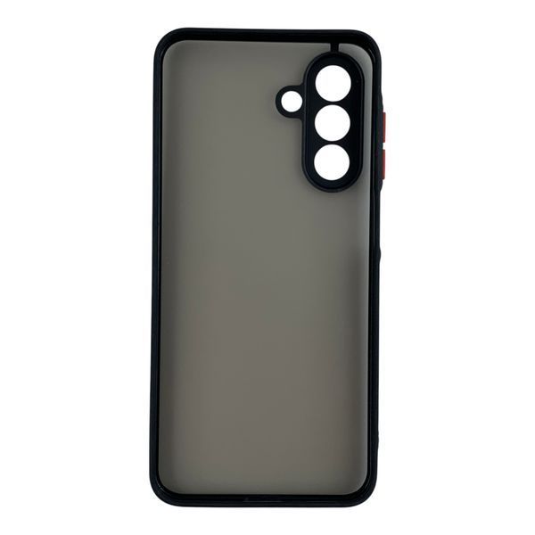 Чехол для телефона Samsung Galaxy A26 (SM-A266) с 3D принтом полевые цветы с высокими бортами черный 0059283 фото
