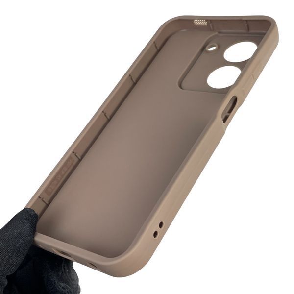 Чехол силиконовый оригинальный Soft Touch с 3D принтом смешного теда мишки для Xiaomi Redmi A5 EU коричневый (Полная защита камеры) 0048955 фото