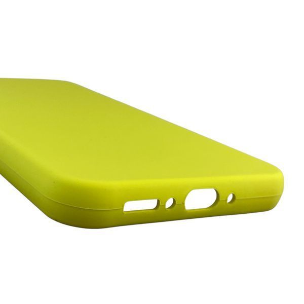 Чехол для Samsung Galaxy A34 5G (SM-A346E) силиконовый с микрофиброй нескользящий на самсунг а34 5г желтый 0031930 фото