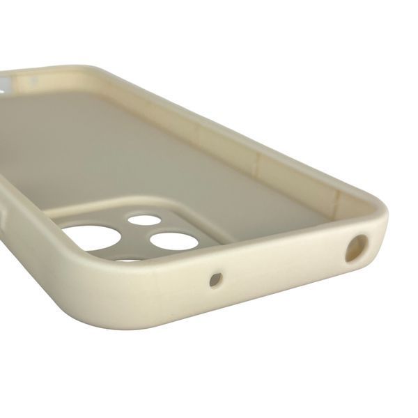 Чехол силиконовый оригинальный Soft Touch с 3D принтом волшебной минни маус для Xiaomi Redmi 12 молочный (Полная защита камеры) 0049941 фото