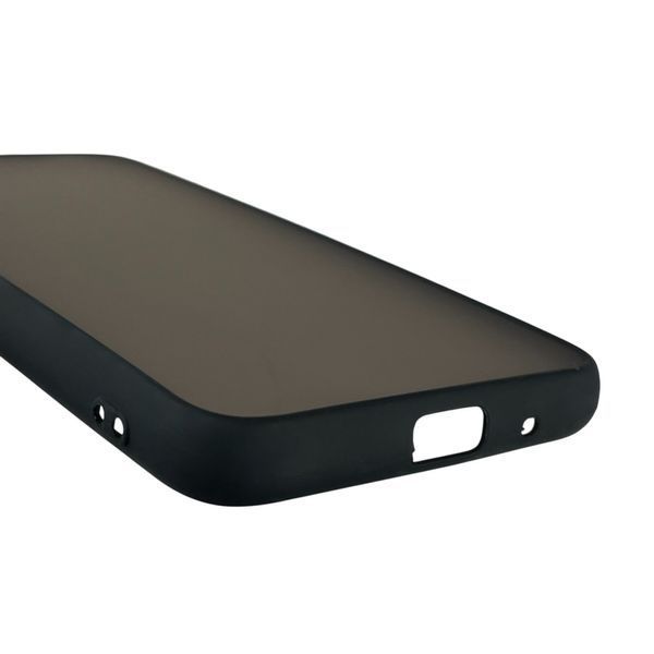 Чохол для Huawei Y5 2018 матовий з високими бортами з захистом камери на хуавей у5 2018 чорний 0013390 фото