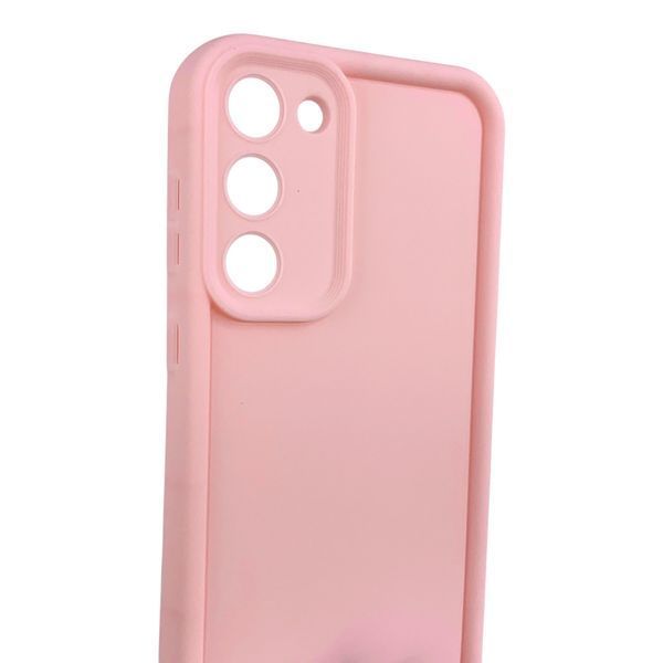 Чохол силіконовий Soft Touch для Samsung Galaxy S23 Plus рожевий (Повний захист камери) 0054083 фото