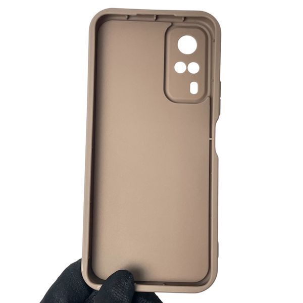 Чохол силіконовий Soft Touch з 3D принтом злого кота для Vivo Y31 коричневий (Повний захист камери) 0047041 фото