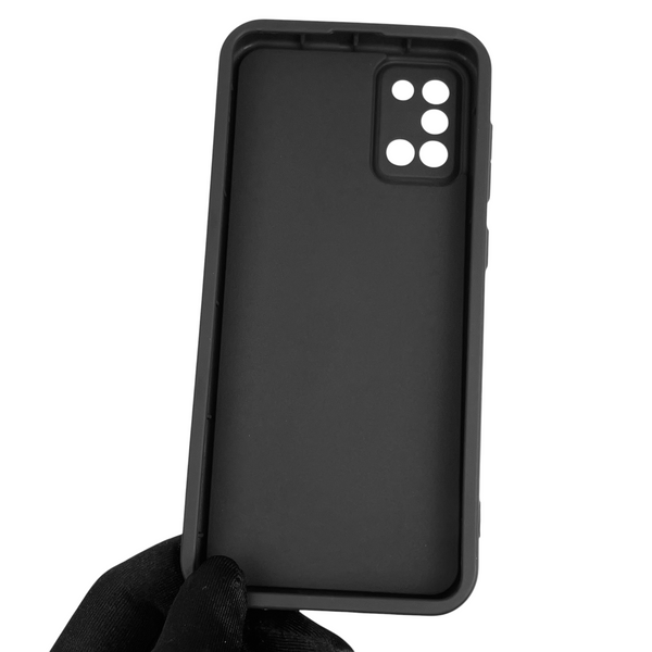 Чохол силіконовий Soft Touch з 3D принтом Майнкрафт для Samsung Galaxy A31 (SM-A315F) чорний (Повний захист камери) 0041252 фото
