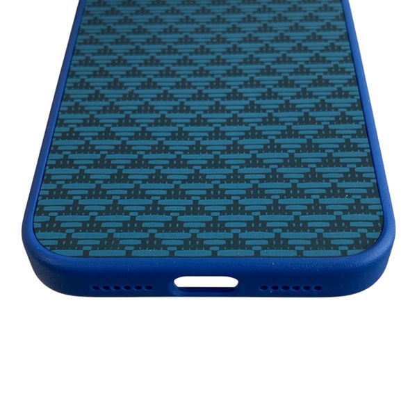 Чехол Kajsa Glamorous Pyramid для iPhone 18 Pro Max синий Blue Plus (MagSafe, металлическое кольцо камеры, премиум) 0062127 фото