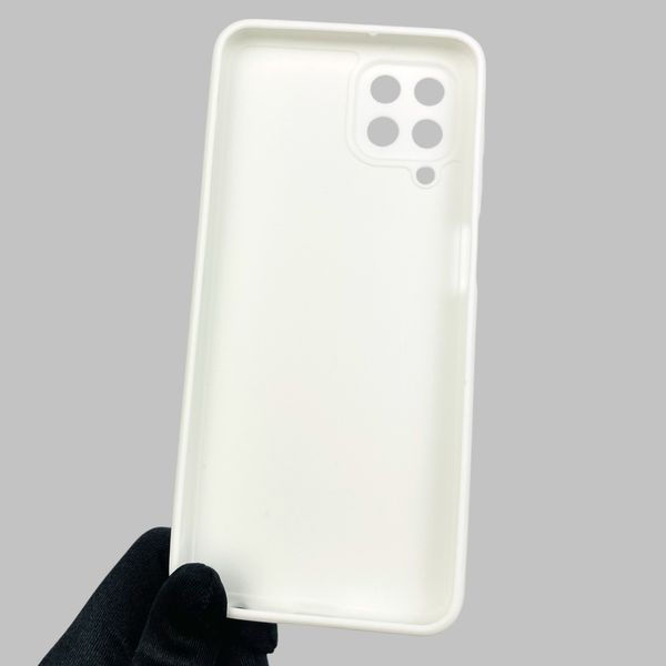 Чохол для Samsung Galaxy M33 5G SM-M336B з квадратними гранями із захистом камери на самсунг м33 5г білий 0001522 фото