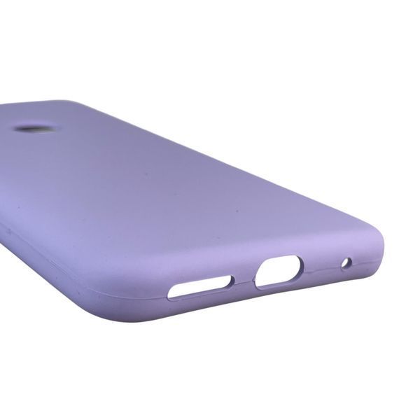 Чехол для Motorola Moto G30 (989606) силиконовый с микрофиброй нескользящий на моторола г30 сиреневый 0031778 фото