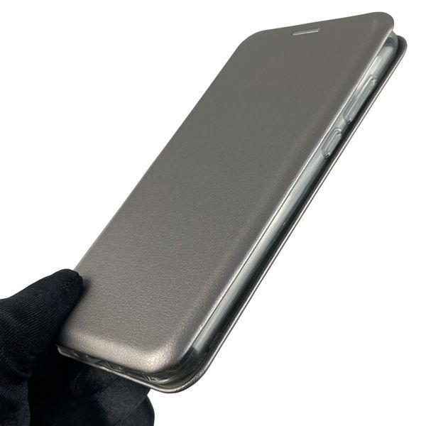 Чохол-книжка для Huawei Y5 2019 з підставкою на хуавей у5 2019 сіра 0008307 фото