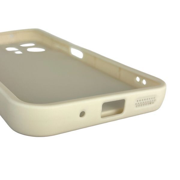Чехол силиконовый оригинальный Soft Touch с 3D принтом волшебной минни маус для Xiaomi Redmi 12 молочный (Полная защита камеры) 0049941 фото