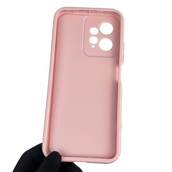 Чохол силіконовий оригінальний Soft Touch з 3D принтом мему сібу для Xiaomi Redmi Note 12 4G пудровий (Повний захист камери) 0047919 фото