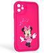 Чехол силиконовый оригинальный Soft Touch с 3D принтом волшебной минни маус для Apple iPhone 11 малиновый (Полная защита камеры) 0049489 фото 1