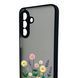 Чехол для телефона Samsung Galaxy A26 (SM-A266) с 3D принтом полевые цветы с высокими бортами черный 0059283 фото 4