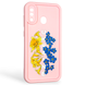 Чехол силиконовый Soft Touch с 3D принтом для Samsung Galaxy A30 (SM-A305F) розовый (Полная защита камеры) 0041927 фото 1