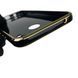 Чехол для Huawei P Smart Plus с кольцом MagSafe с золотой окантовкой на хуавей п смарт + черный gs1 0021267 фото 2