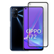 Захисне скло для телефона OPPO A72 протиударне повноекранне на оппо а72 чорне 0038595 фото 1