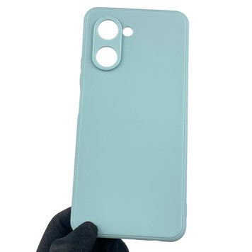 Чохол для OPPO A17 з квадратними гранями із захистом камери на оппо а17 сірий 0012498 фото