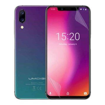 Плёнка гидрогелевая для UMiDIGI One МАТОВАЯ на умидиджи ван прозрачная 0007378 фото