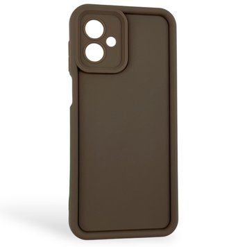 Чехол силиконовый Soft Touch для Motorola G14 коричневый (Полная защита камеры) 0054371 фото