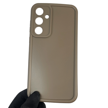 Чехол силиконовый Soft Touch для Samsung Galaxy A35 5G (SM-A356B) коричневый (Полная защита камеры) 0039648 фото