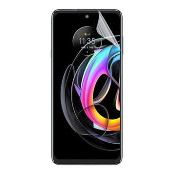 Плёнка гидрогелевая для Motorola Edge 20 Lite глянцевая на моторола едж 20 лайт прозрачная 0010155 фото