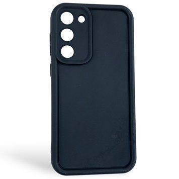 Чехол силиконовый Soft Touch для Samsung Galaxy S23 Plus черный (Полная защита камеры) 0054084 фото
