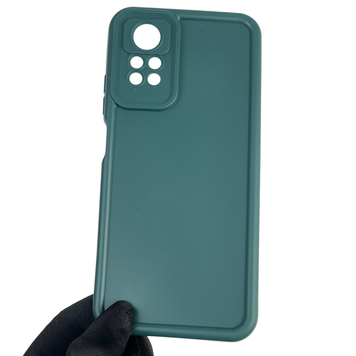 Чохол силіконовий Soft Touch для Xiaomi Redmi Note 11 Pro темно-зелений (Повний захист камери) 0039978 фото