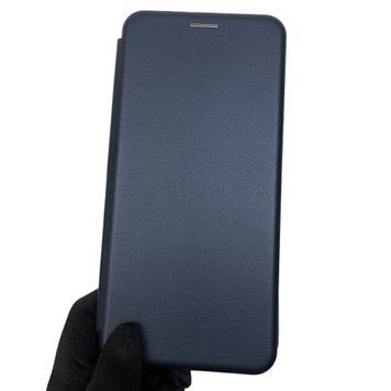 Чехол-книжка для Xiaomi Poco C65 с подставкой на сяоми поко с65 тёмно-синяя 0002171 фото
