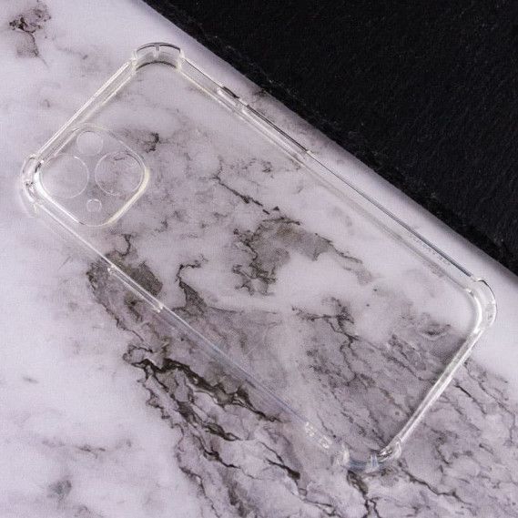 Чохол для Apple iPhone 14 Plus з бронь кутами вище екрана протиударний на айфон 14 плюс прозорий 0002344 фото