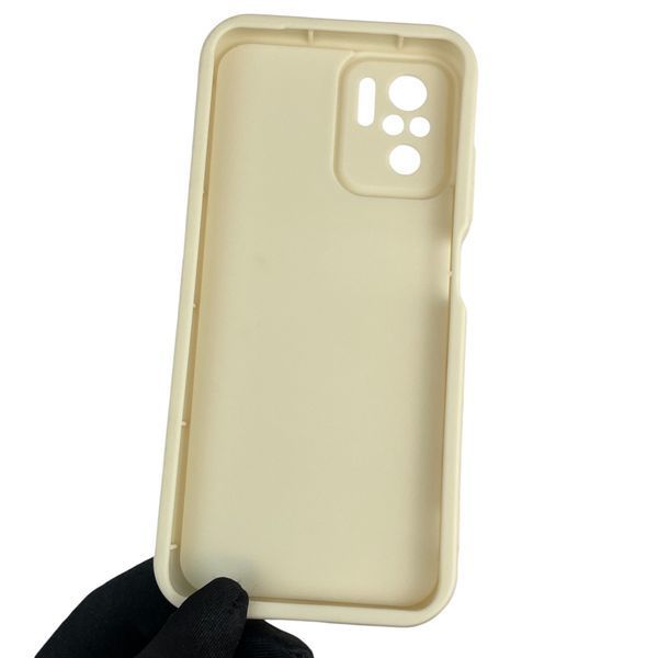 Чохол силіконовий оригінальний Soft Touch з 3D принтом мему сібу для Xiaomi Redmi Note 10 молочний (Повний захист камери) 0047870 фото