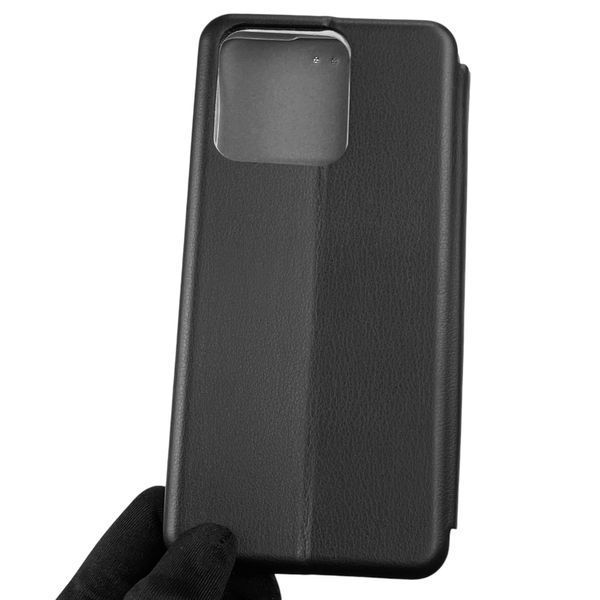 Чехол-книжка для Realme Note 50 с подставкой на реалми нот 50 черная 0011999 фото
